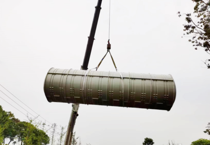 雙良商達(dá)陸續(xù)完成新昌農(nóng)污“雙提標(biāo)”項目首批FBR發(fā)酵槽供貨